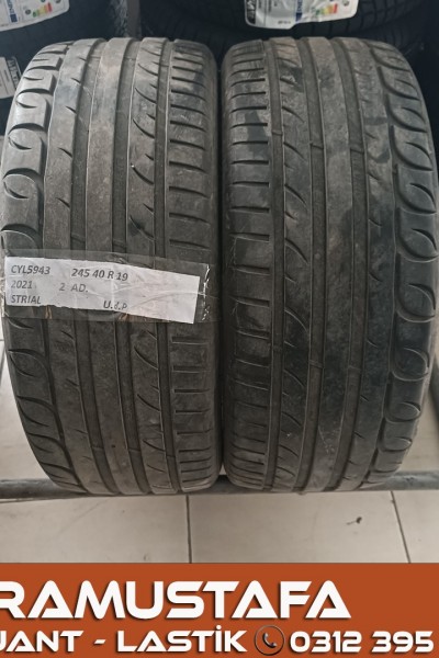 245 40 R 19 STRIAL UHP 98Y * 2021 * 2 ADET * CYL5943 **