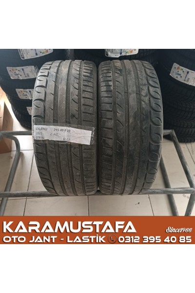 245 40 R 19 STRIAL UHP 98Y * 2021 * 2 ADET * CYL5943 **