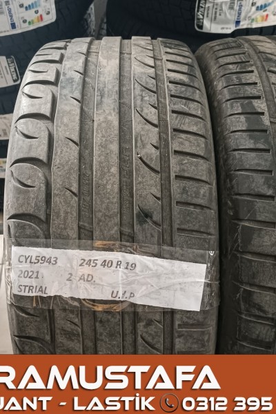 245 40 R 19 STRIAL UHP 98Y * 2021 * 2 ADET * CYL5943 **