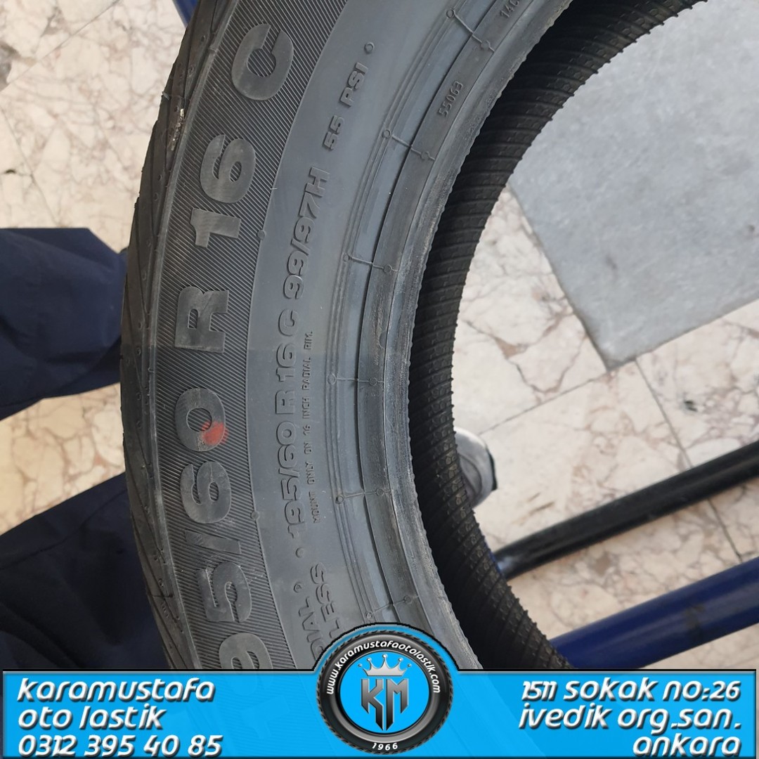 195 60 R 16 CONTINENTAL CV2 99H * 2015 * SON 2 ADET !!!