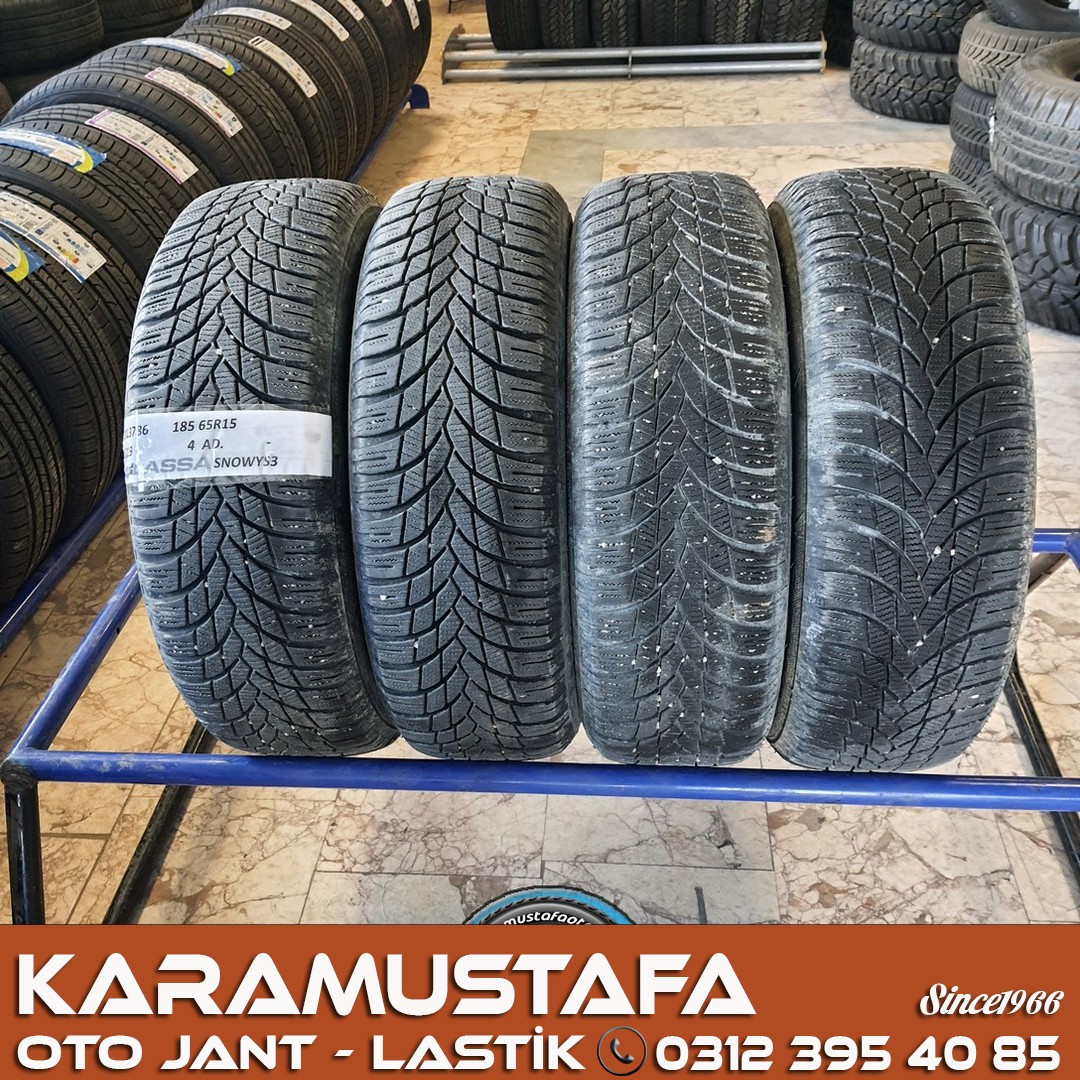 185 65 R 15 LASSA SNOWAYS4 88T * 2019 * 4 ADET * CKL3786