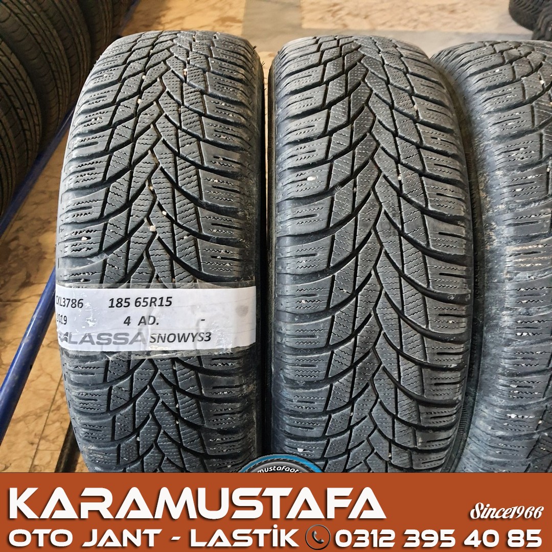 185 65 R 15 LASSA SNOWAYS4 88T * 2019 * 4 ADET * CKL3786