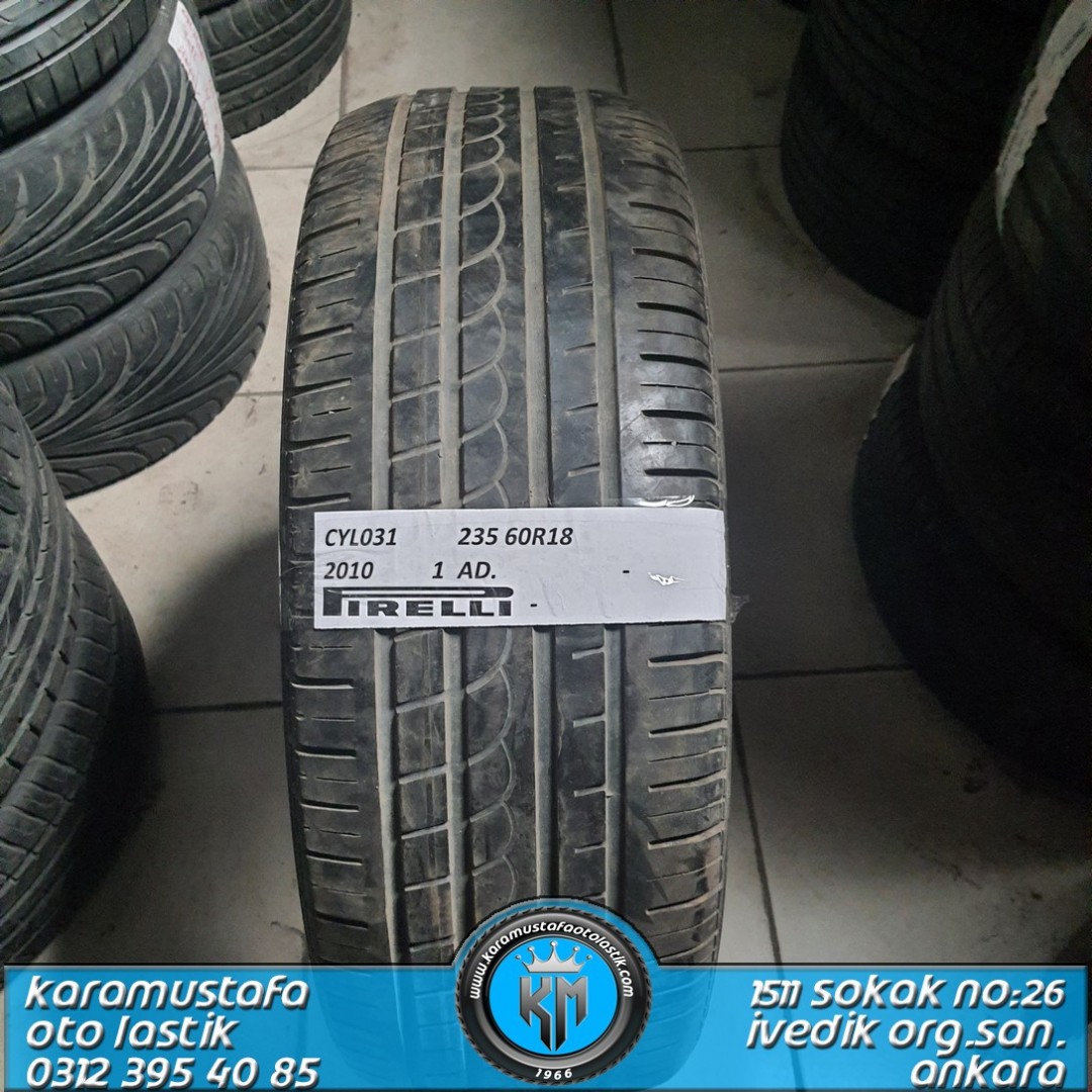235 60 R 18 PIRELLI * 2010 * 1 ADET * CYL0031