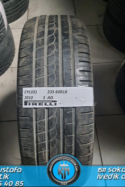 235 60 R 18 PIRELLI * 2010 * 1 ADET * CYL0031 **
