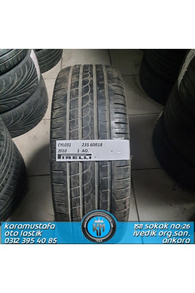 235 60 R 18 PIRELLI * 2010 * 1 ADET * CYL0031 **