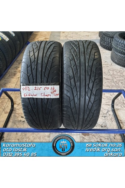 215 50 R 17 GT RADIAL CHAMPRO * 2000 * 2 ADET * CYL0112 **
