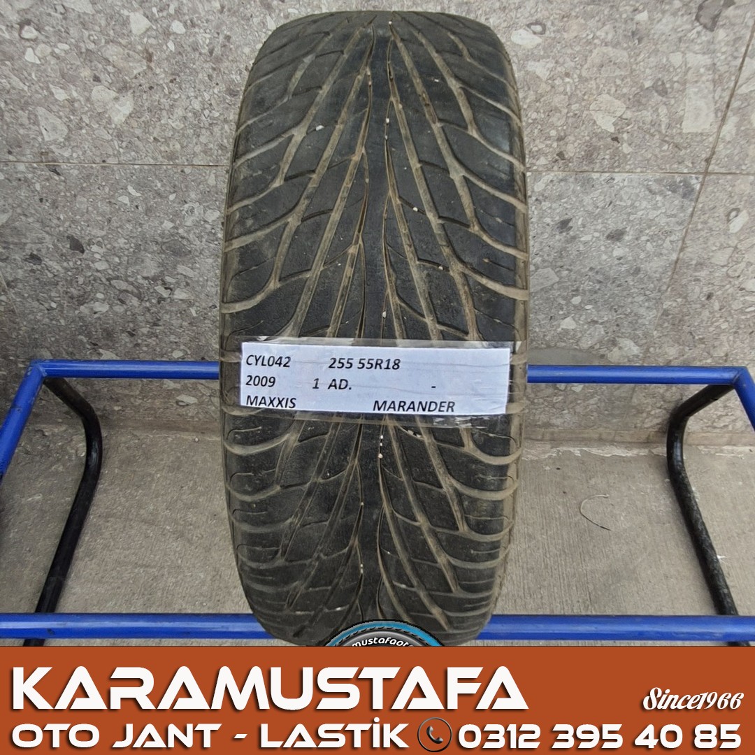 255 55 R 18 MAXXIS MARANDER * 2009 * 1 ADET * CYL042