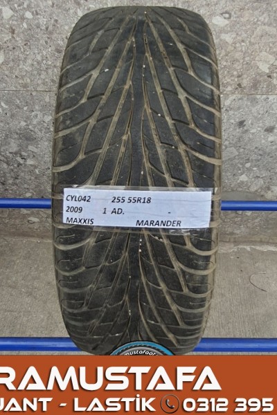 255 55 R 18 MAXXIS MARANDER * 2009 * 1 ADET * CYL042 **