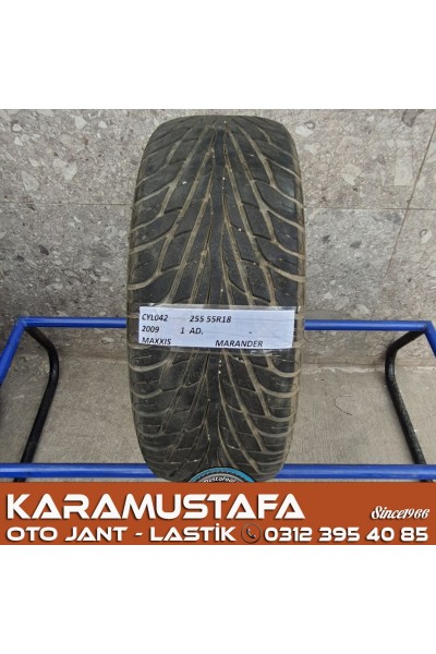 255 55 R 18 MAXXIS MARANDER * 2009 * 1 ADET * CYL042 **