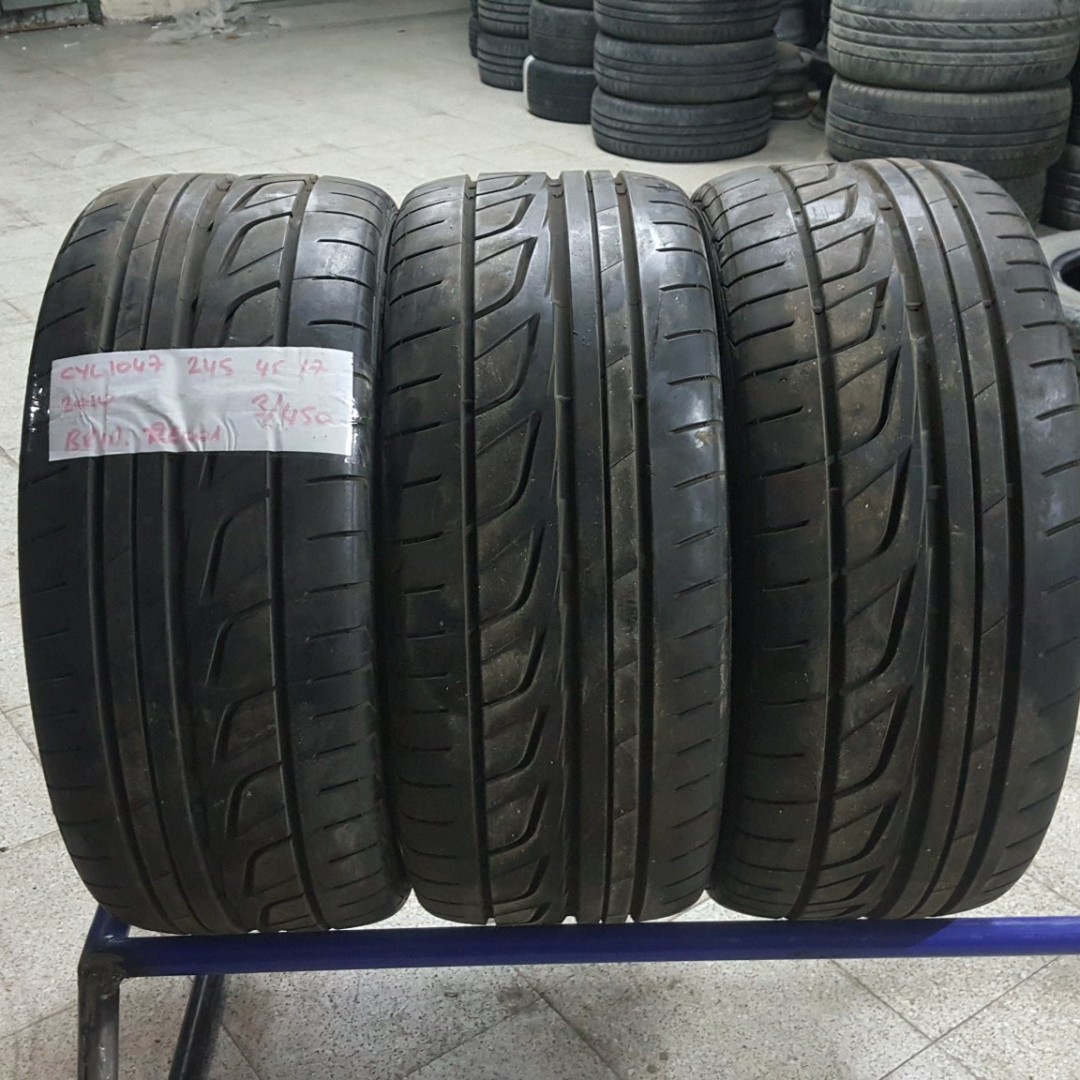 245 45 R 17 BRIDGESTONE RE001 95W * 2010 * 3 ADET * CYL1047