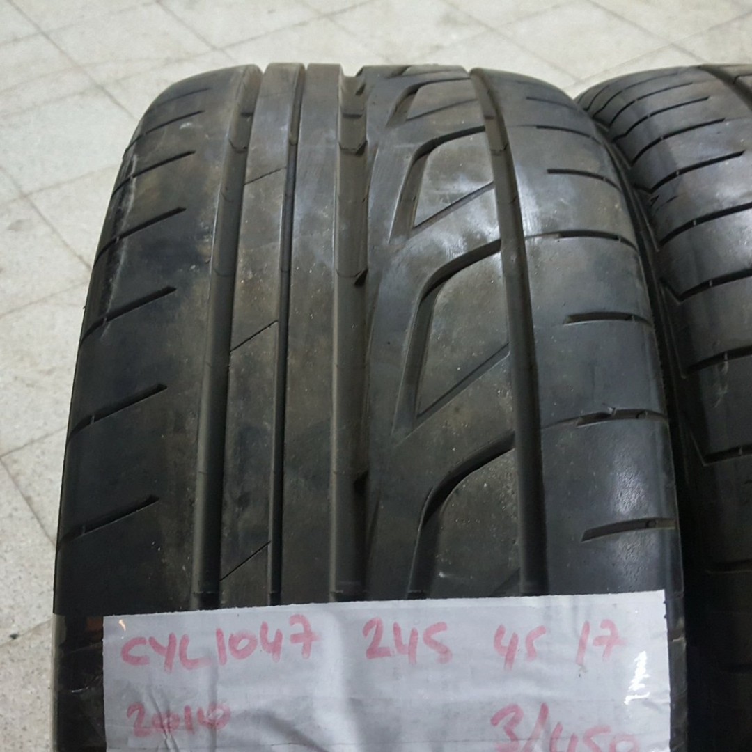 245 45 R 17 BRIDGESTONE RE001 95W * 2010 * 3 ADET * CYL1047