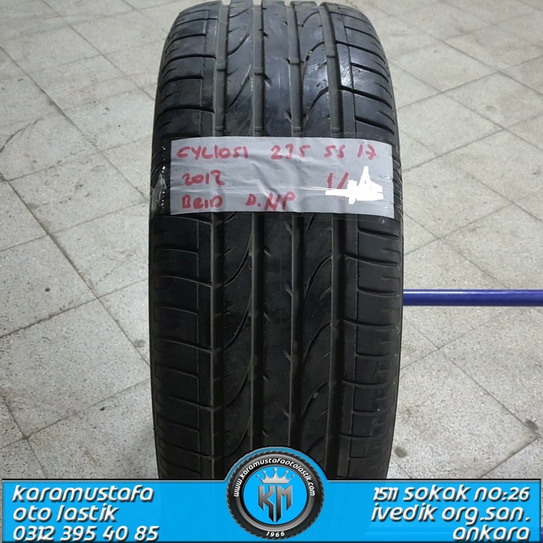 235 55 R 17 BRIDGESTONE DUELER HP * 2012 * 1 ADET * CYL1051