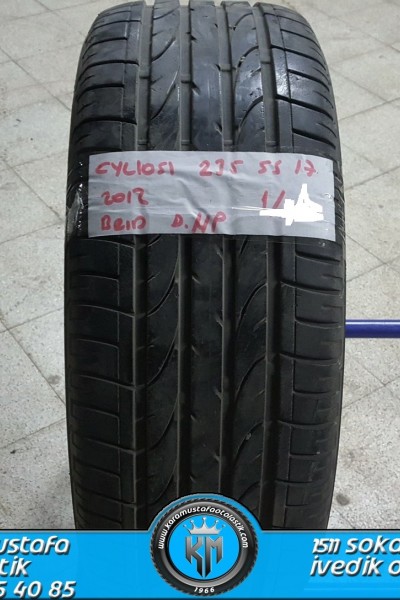235 55 R 17 BRIDGESTONE DUELER HP * 2012 * 1 ADET * CYL1051 **