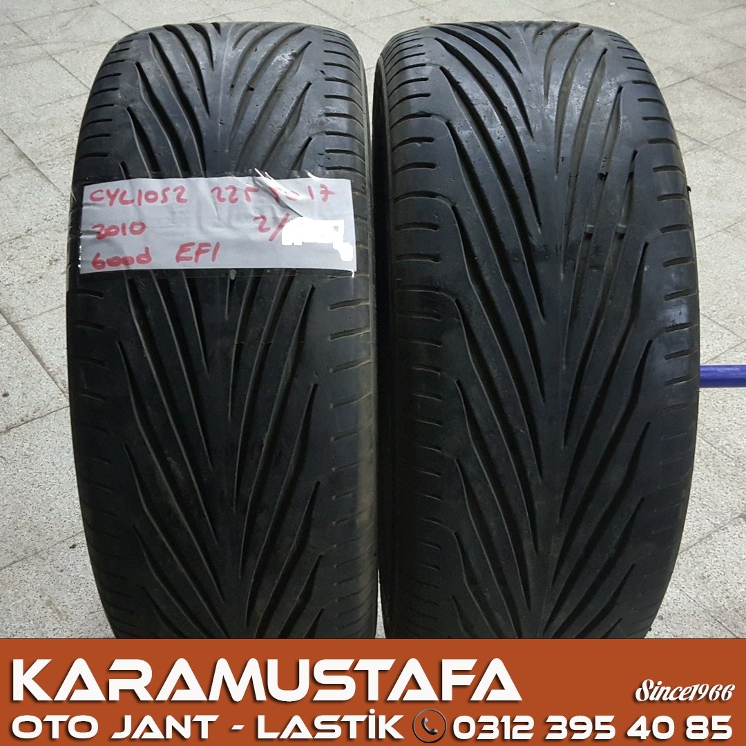 225 50 R 17 GOODYEAR EFI * 2010 * 2 ADET * CYL1052