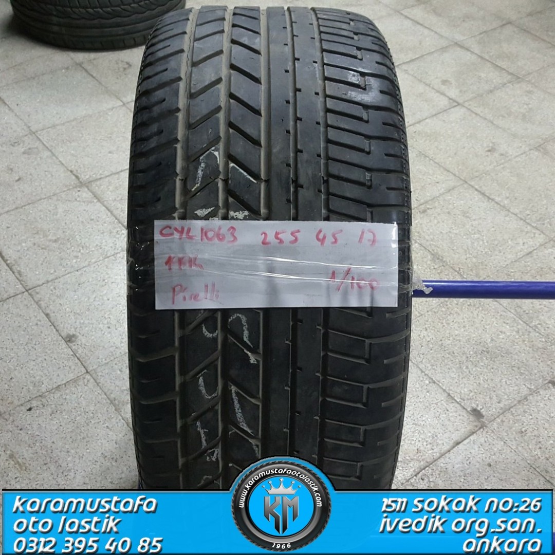 255 45 R 17 PIRELLI * 1999 * 1 ADET * CYL1063