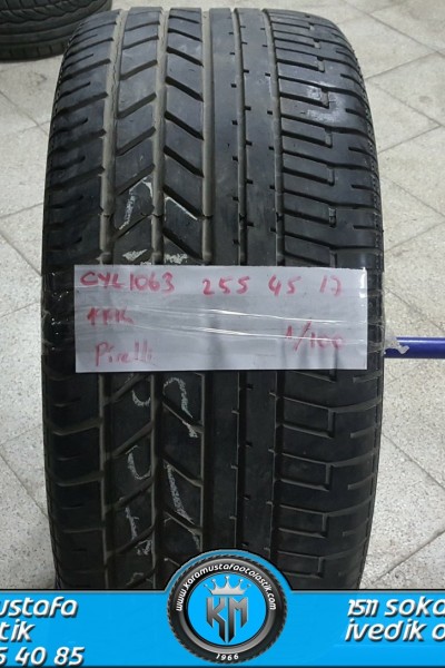 255 45 R 17 PIRELLI * 1999 * 1 ADET * CYL1063 **