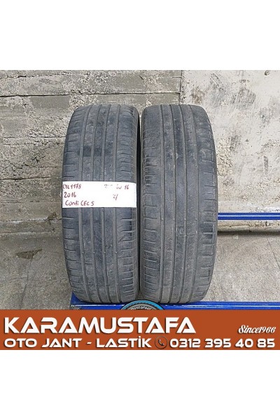 215 60 R 16 CONTINENTAL CEC5 * 2016 * 2 ADET * CYL1178 **