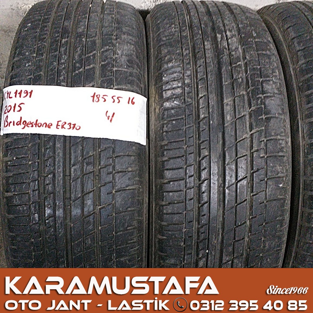 185 55 R 16 BRIDGESTONE ER370 83H * 2015 * 4 ADET * CYL1191