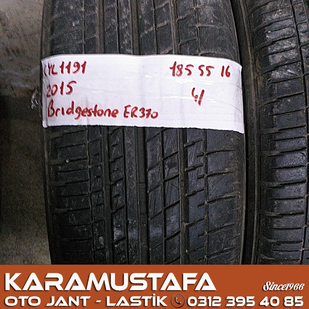 185 55 R 16 BRIDGESTONE ER370 83H * 2015 * 4 ADET * CYL1191