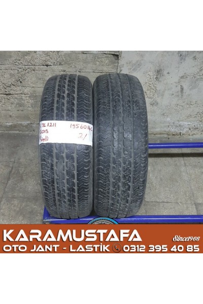 195 60 R 16 PIRELLI * 2013 * 1 ADET * CYL1211 **