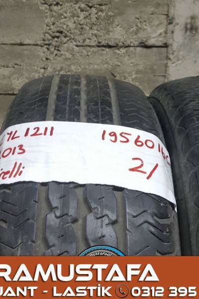 195 60 R 16 PIRELLI * 2013 * 1 ADET * CYL1211 **