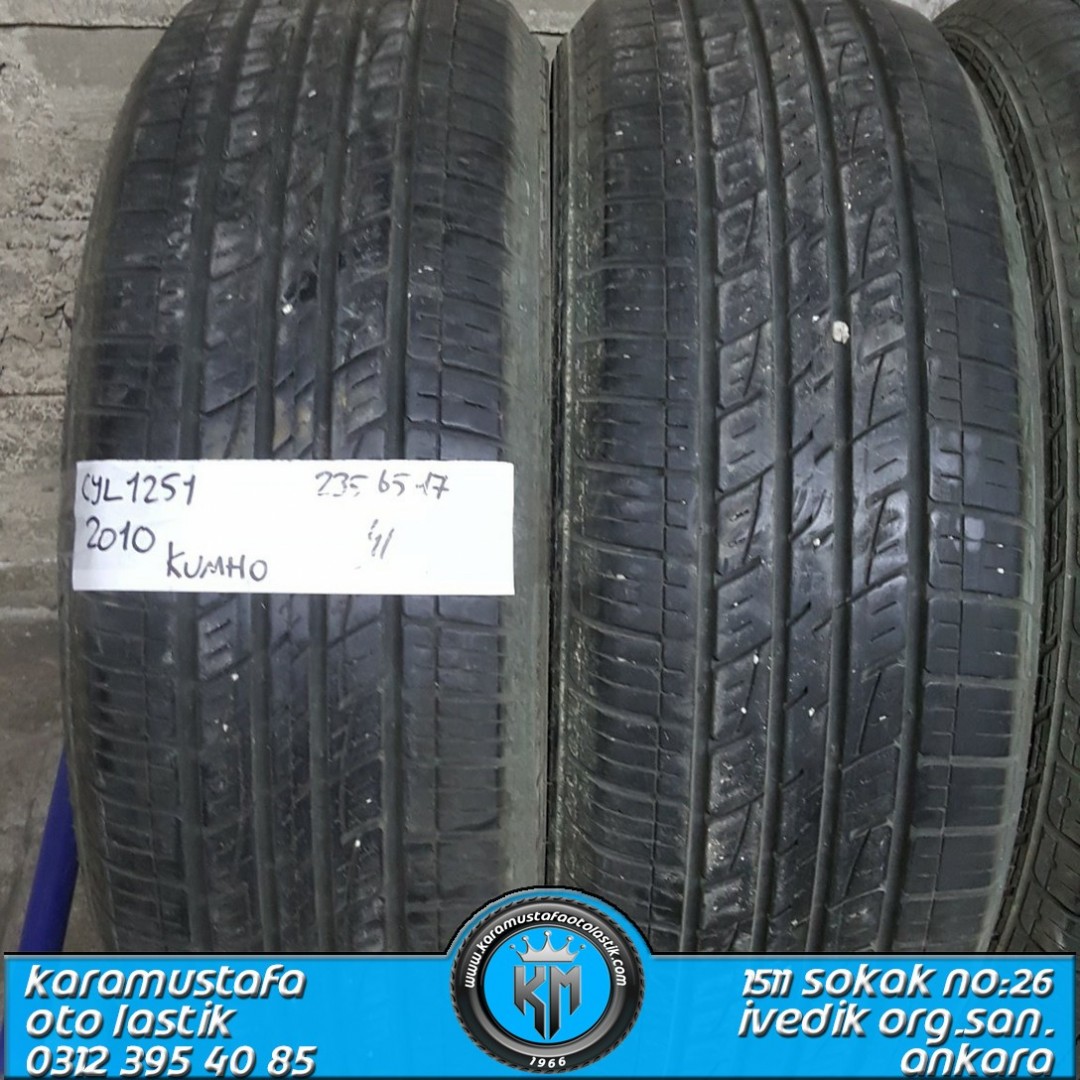 235 65 R 17 KUMHO KL21 104T * 2010 * 4 ADET * CYL1251