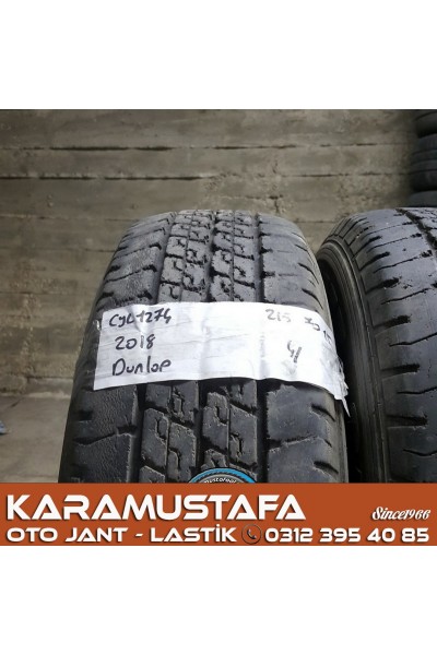 215 70 R 15 DUNLOP * 2018 * 1 ADET * CYL1274