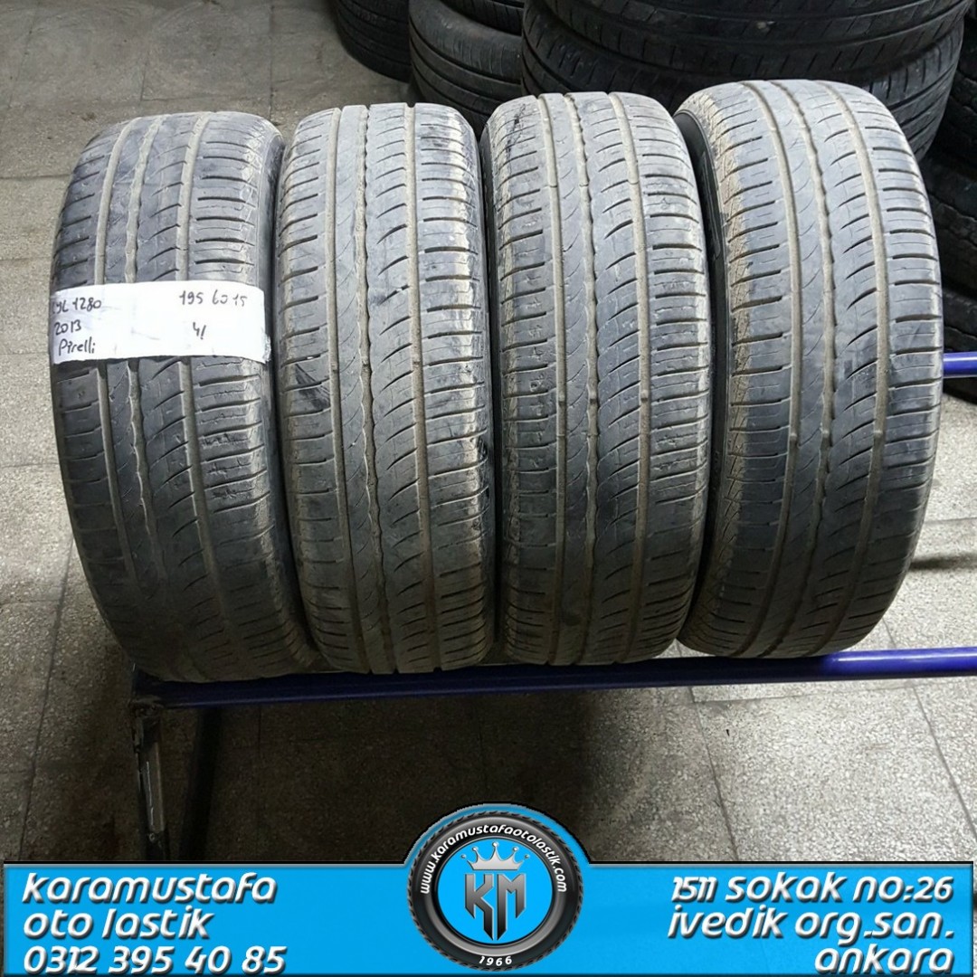 195 60 R 15 PIRELLI P1 88H * 2013 * 4 ADET * CYL1280