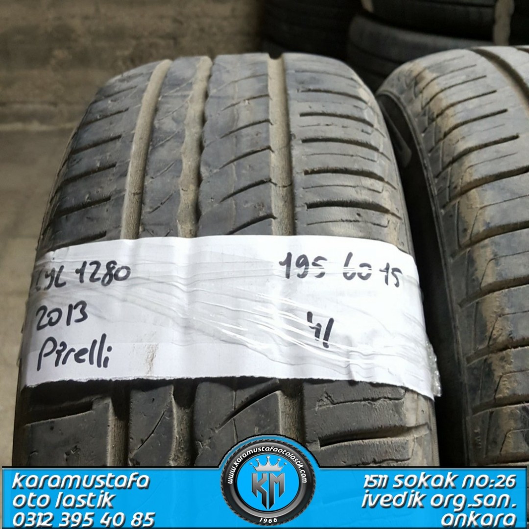 195 60 R 15 PIRELLI P1 88H * 2013 * 4 ADET * CYL1280