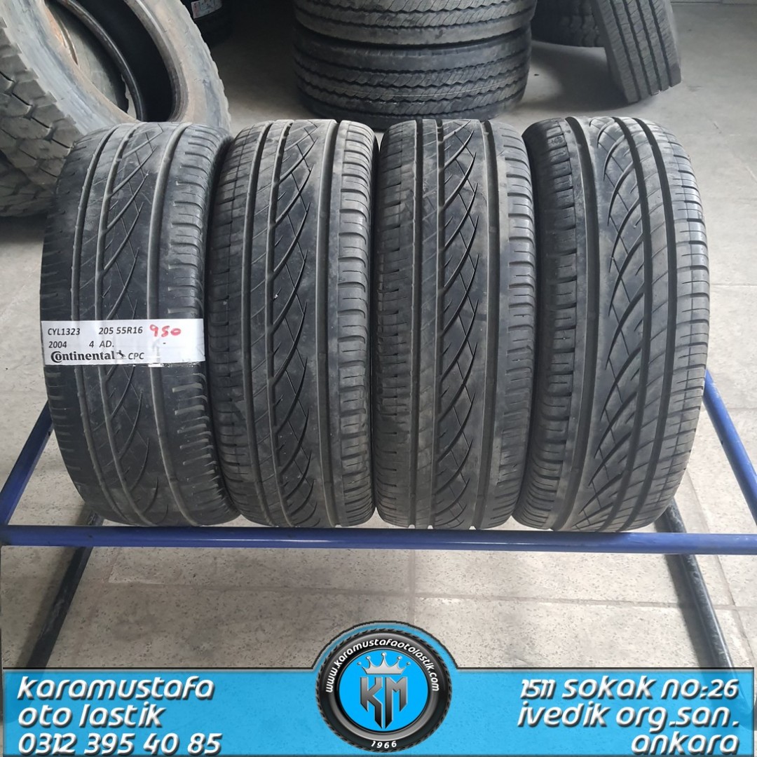 205 55 R 16 CONTINENTAL CPC * 2004 * 4 ADET * CYL1323