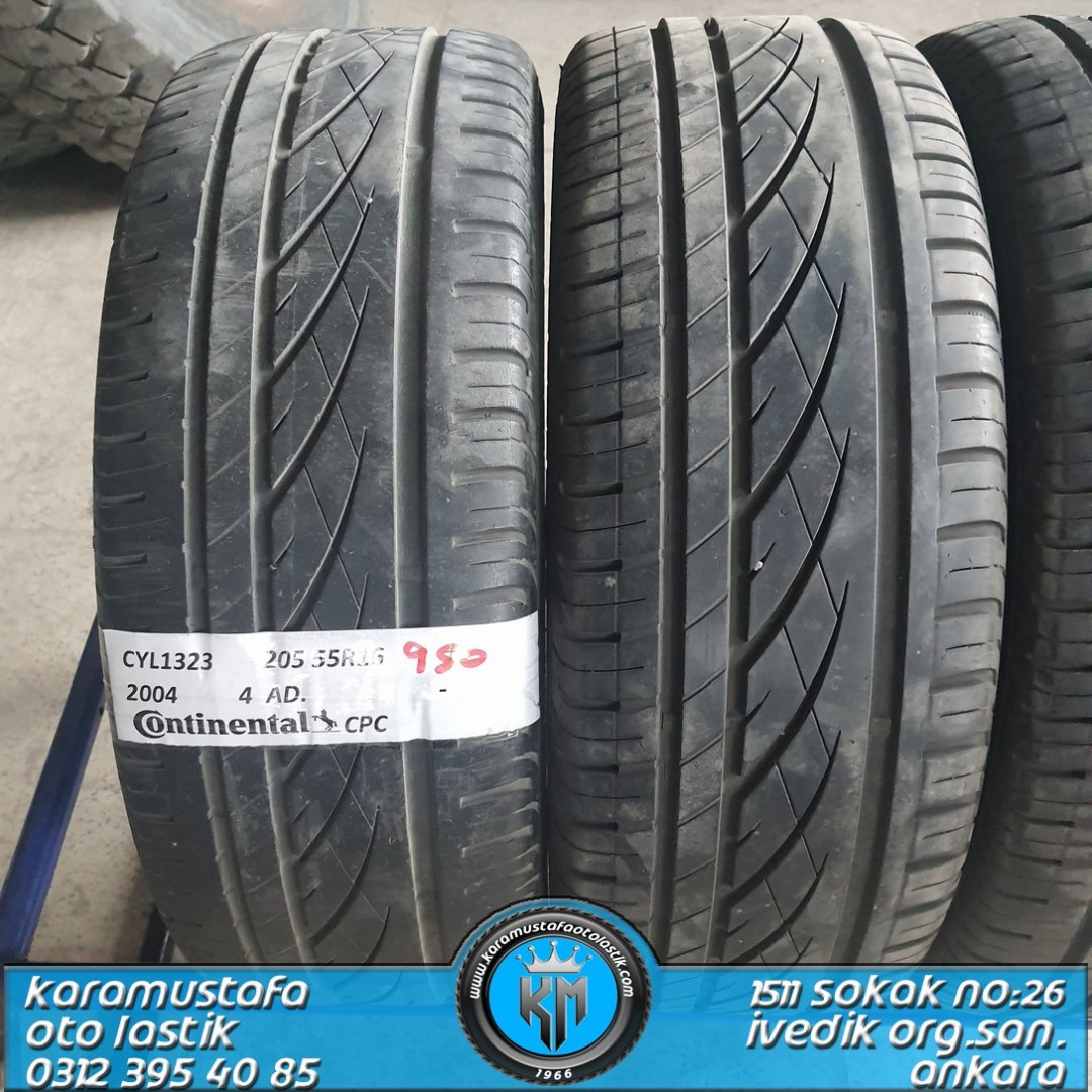 205 55 R 16 CONTINENTAL CPC * 2004 * 4 ADET * CYL1323
