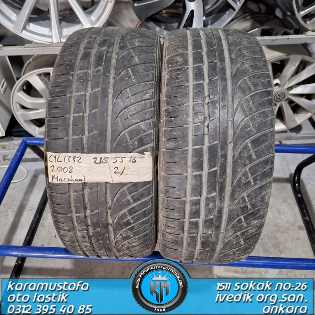 215 55 R 16 MARSHALL * 2008 * 2 ADET * CYL1332