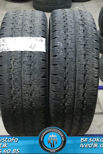 235 65 R 16 INFINITY * 2013 * 2 ADET * CYL1353 **