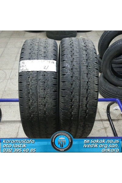 235 65 R 16 INFINITY * 2013 * 2 ADET * CYL1353 **