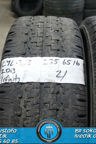 235 65 R 16 INFINITY * 2013 * 2 ADET * CYL1353 **