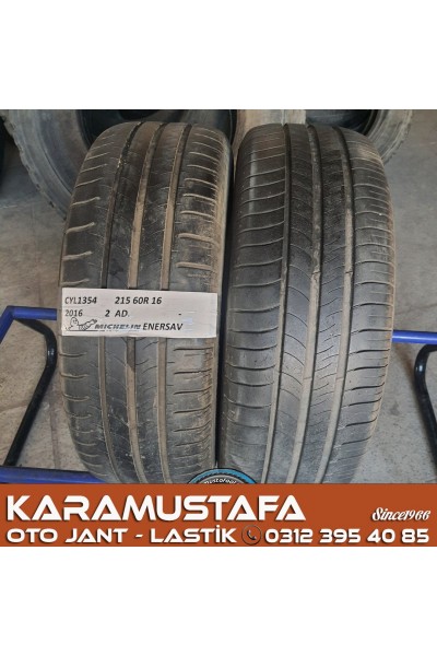 215 60 R 16 MICHELIN ENERGY SAVER * 2016 * 2 ADET * CYL1354 **