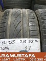 215 55 R 16 CONTINENTAL * 2004 * 2 ADET * CYL1355