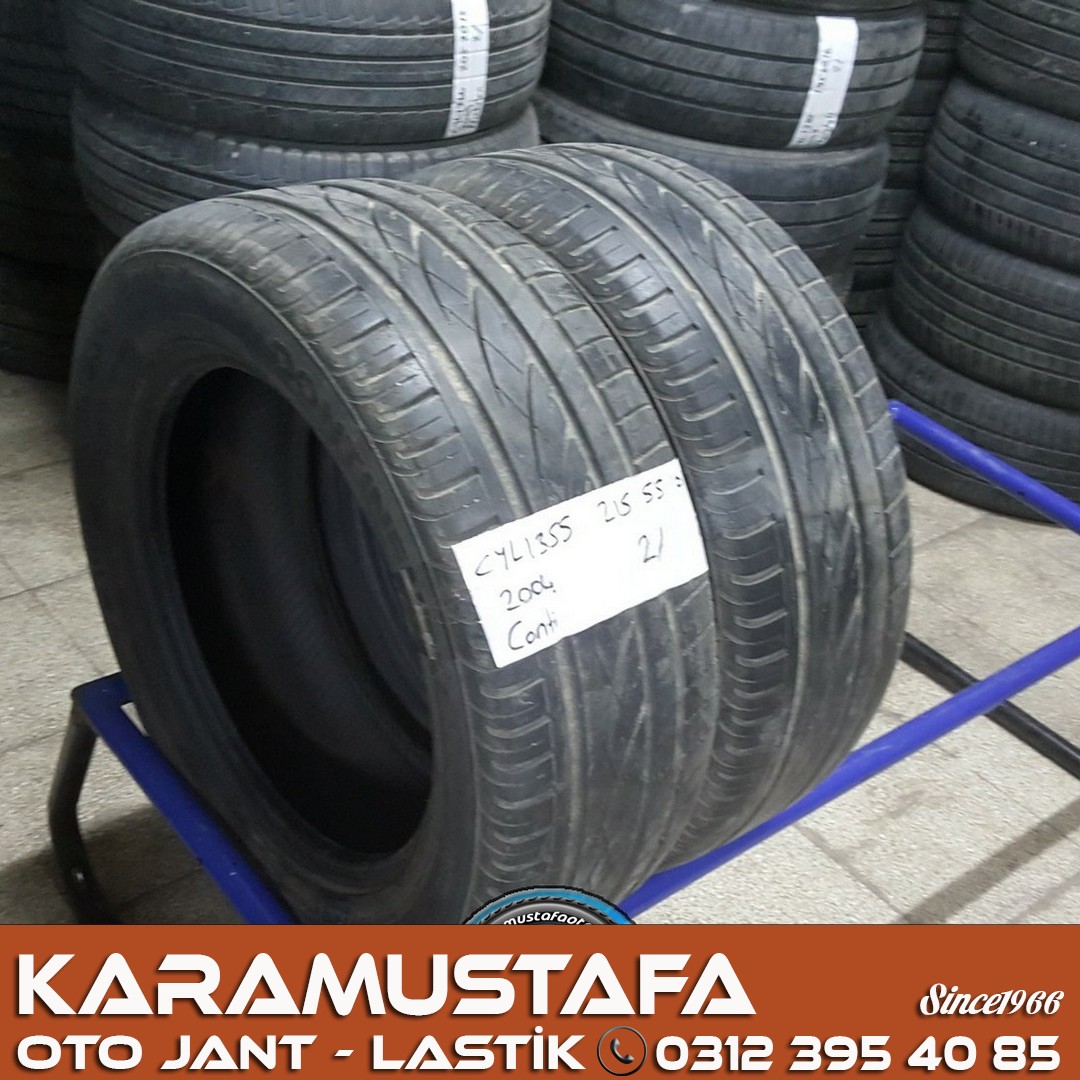 215 55 R 16 CONTINENTAL * 2004 * 2 ADET * CYL1355