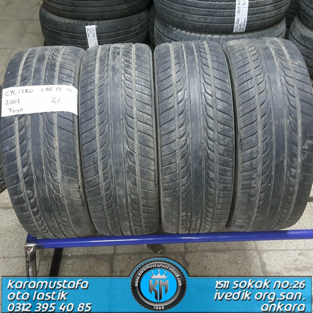 205 55 R 16 TOYO PROTEX 94H * 2003 * 4 ADET * CYL1360