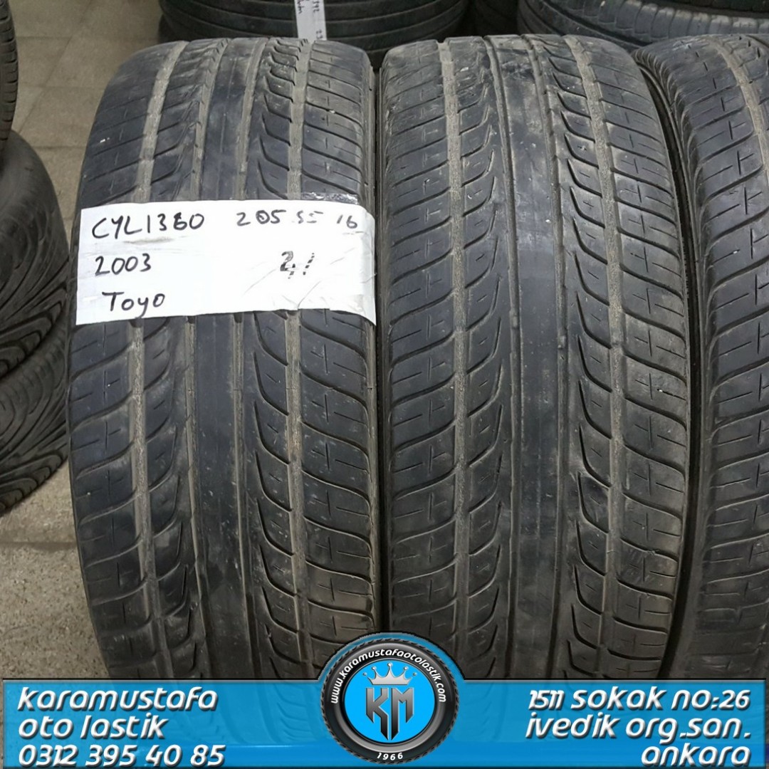 205 55 R 16 TOYO PROTEX 94H * 2003 * 4 ADET * CYL1360