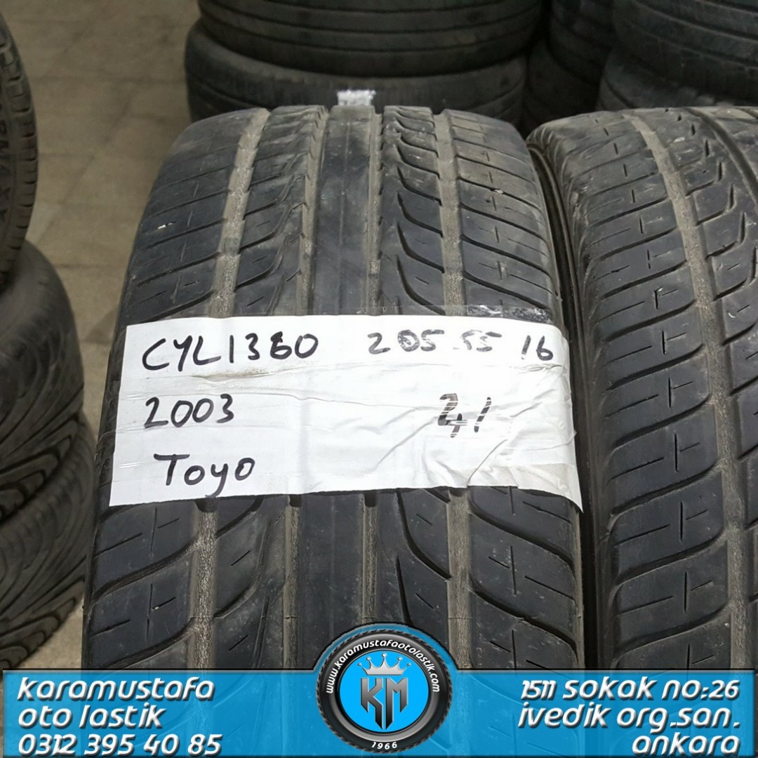 205 55 R 16 TOYO PROTEX 94H * 2003 * 4 ADET * CYL1360