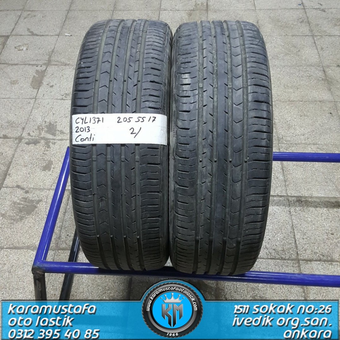 205 55 R 17 CONTINENTAL CPC5 95V * 2013 * 1 ADET * CYL1371 **