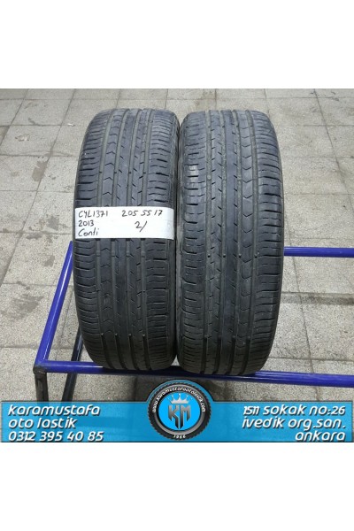 205 55 R 17 CONTINENTAL CPC5 95V * 2013 * 1 ADET * CYL1371 **