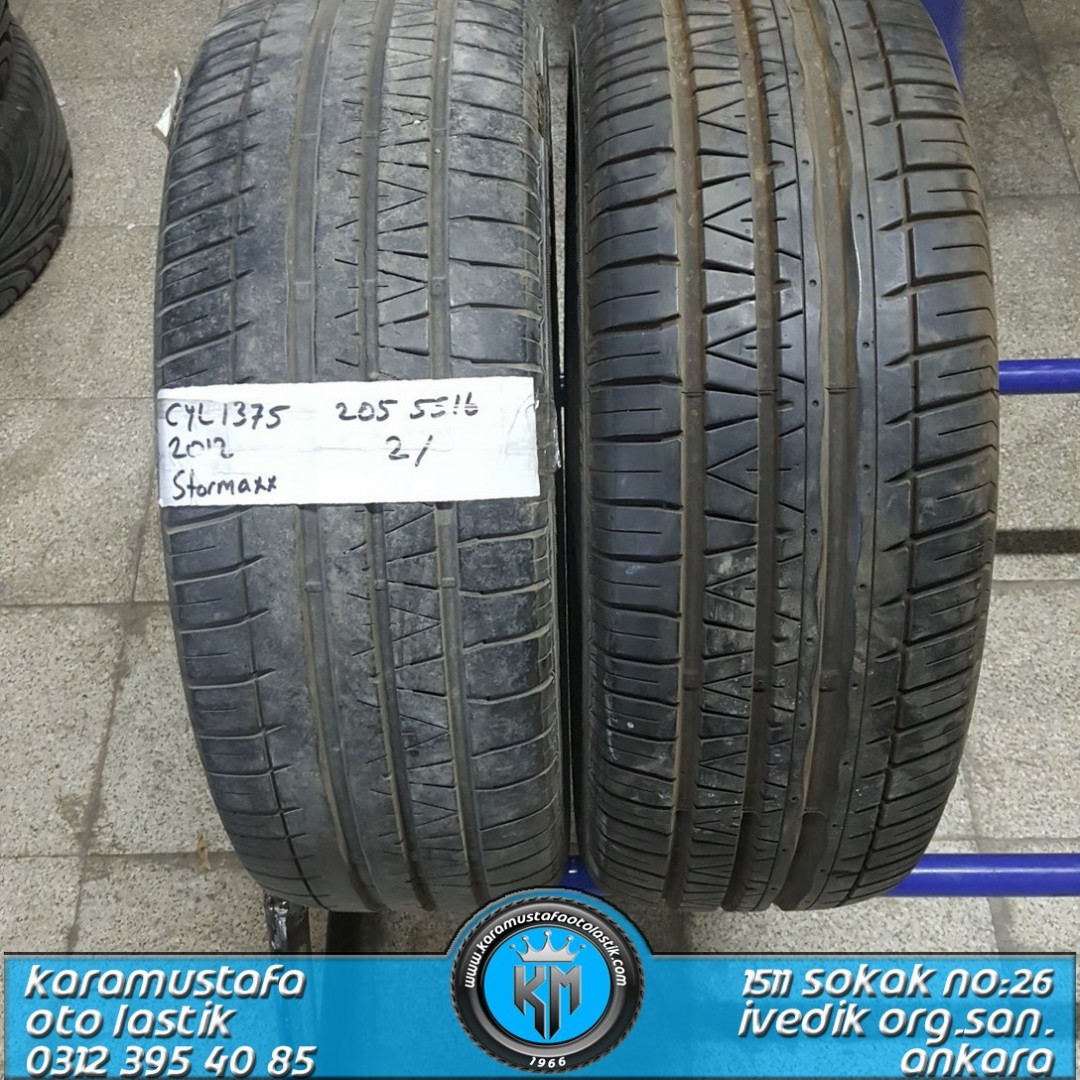 205 55 R 16 STARMAXX * 2012 * 2 ADET * CYL1375