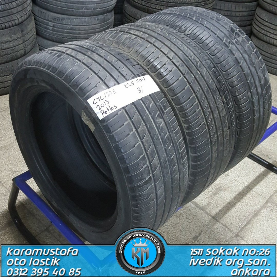 225 50 R 17 PETLAS PT515 98W * 2013 * 3 ADET * CYL1378