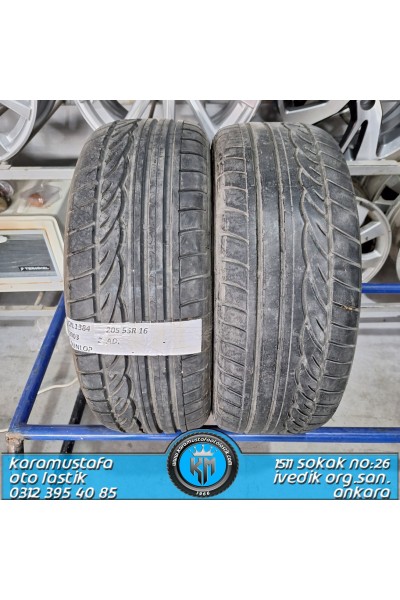 205 55 R 16 DUNLOP * 2003 * 2 ADET * CYL1384
