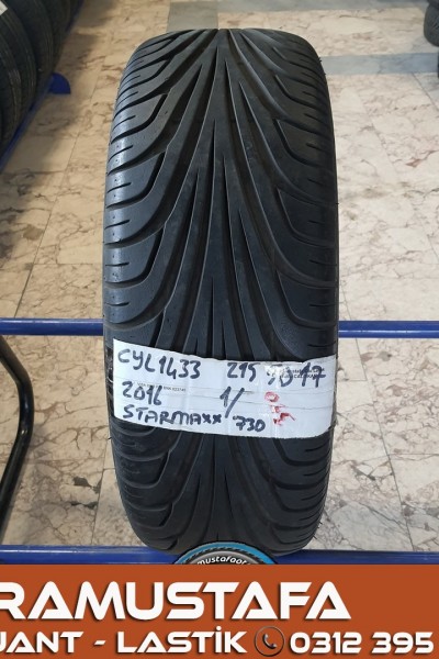 215 50 R 17 STARMAXX ST730 * 2016 * 1 ADET * CYL1433 **