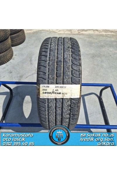 225 55 R 17 GOODYEAR NCT5 * 2010 * 1 ADET * CYL146 **