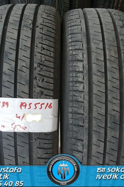 195 55 R 16 DUNLOP SP30 87H * 2013 * 4 ADET * CYL1589 **