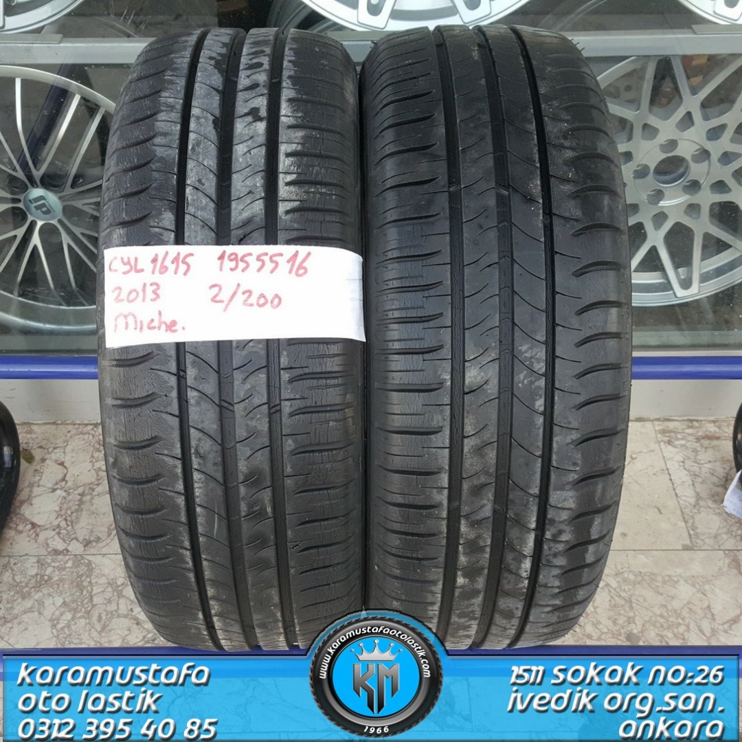 195 55 R 16 MICHELIN ENERGY SAVER 87H * 2013 * 2 ADET * CYL1615